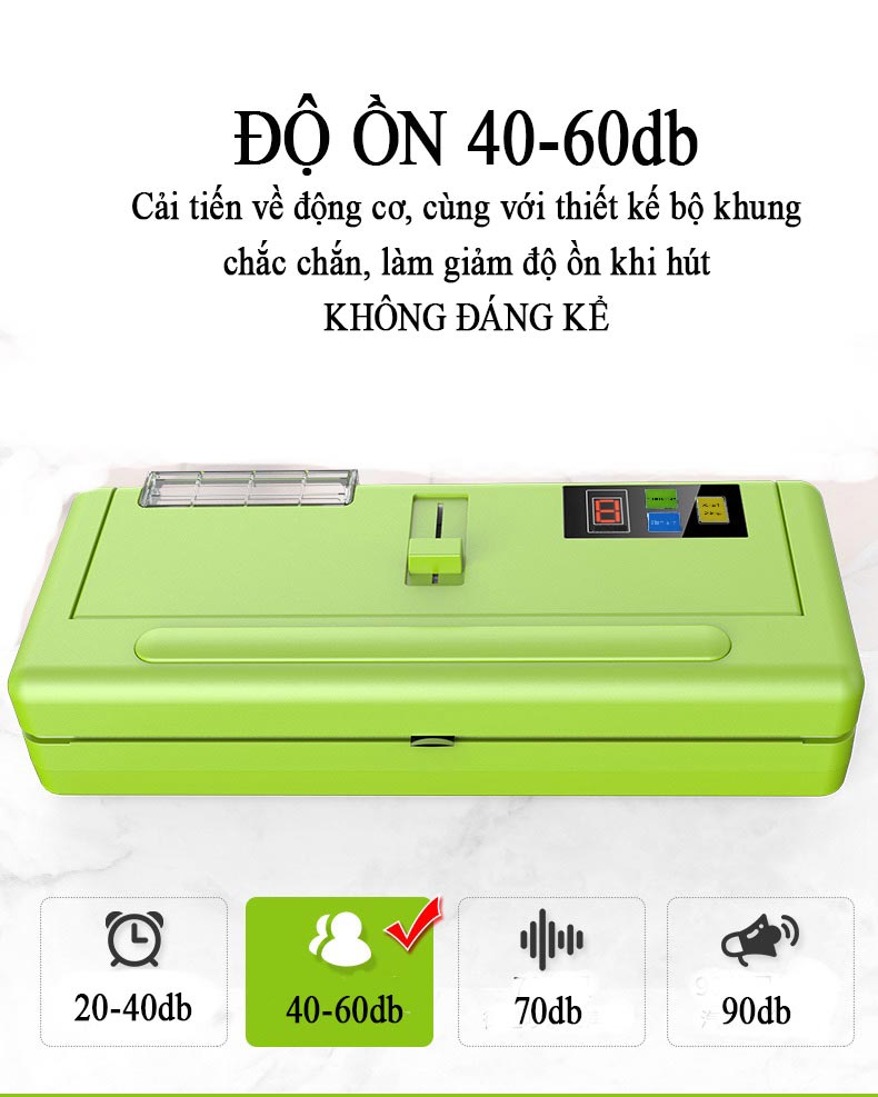 Máy hút chân không GUNSSI P280 hút được nhiều bao bì-hút khô và hút ướt dễ dàng sử dụng-bảo hành 12 tháng