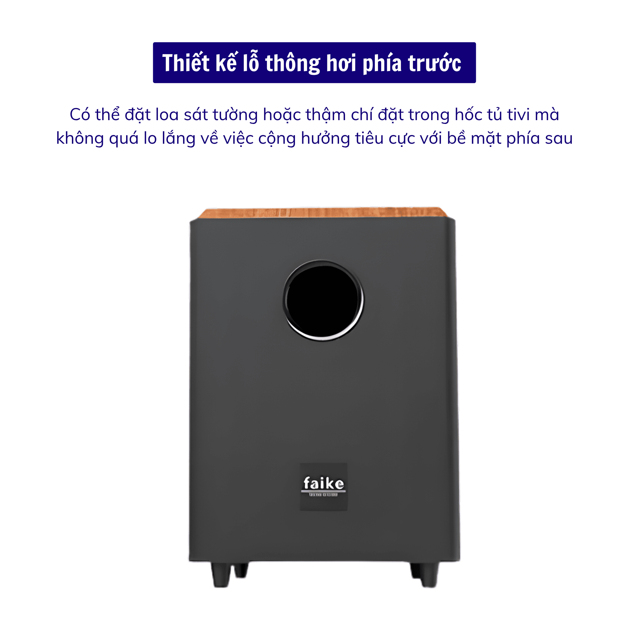 Loa trầm Gunssi Sub L8 có công suất khủng-chất liệu cao cấp và bộ khuyếch đại chuyên nghiệp hiện đại
