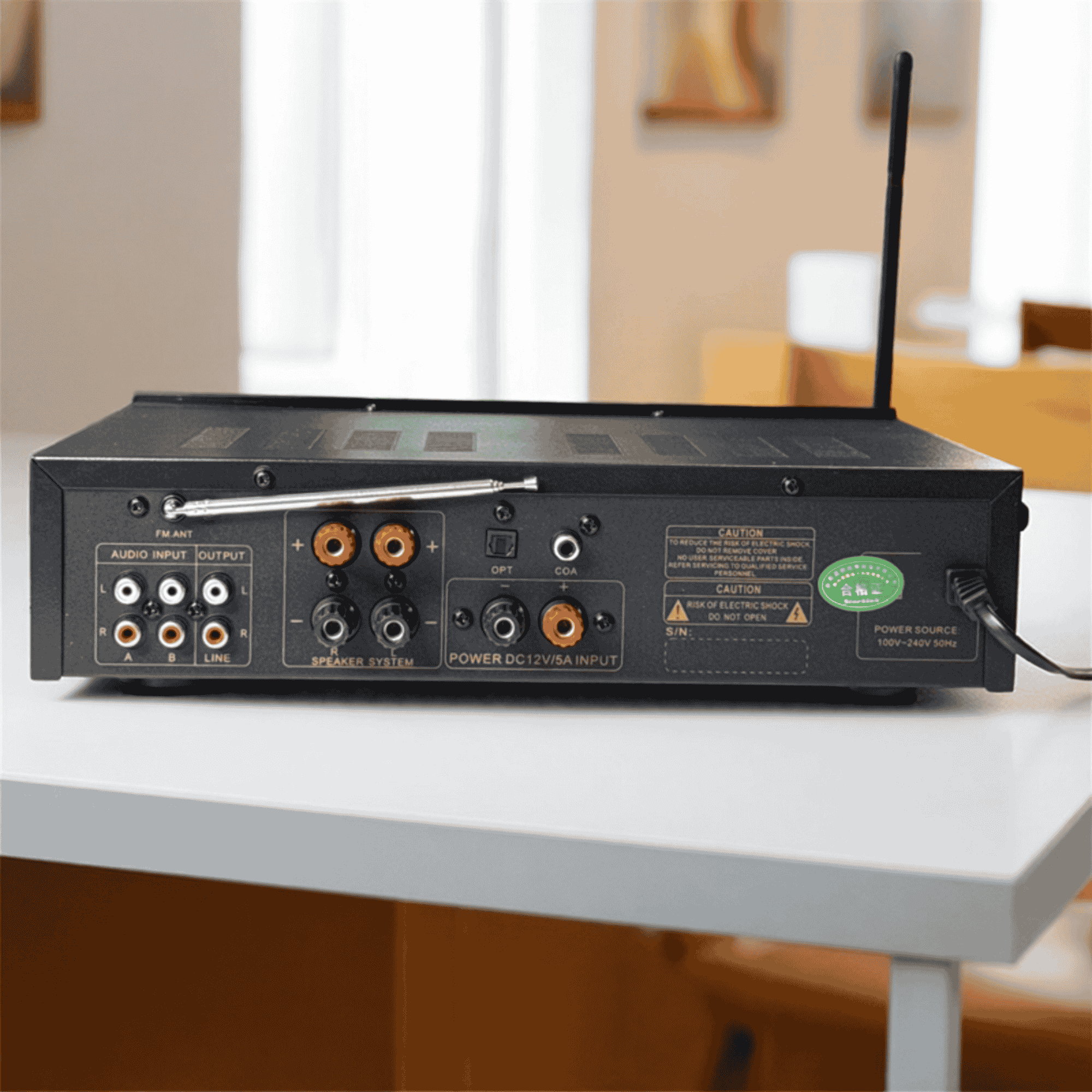 Amply Starklok AV-6188Pro – Amply Nghe Nhạc Bluetooth, Karaoke Gia Đình, Chống Nhiễu, Echo Hay