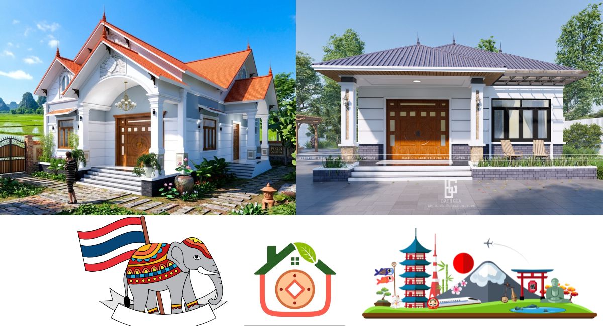 Nhà cấp IV mái Nhật và Nhà cấp IV mái Thái - đâu là lựa chọn tối ưu cho bạn ?