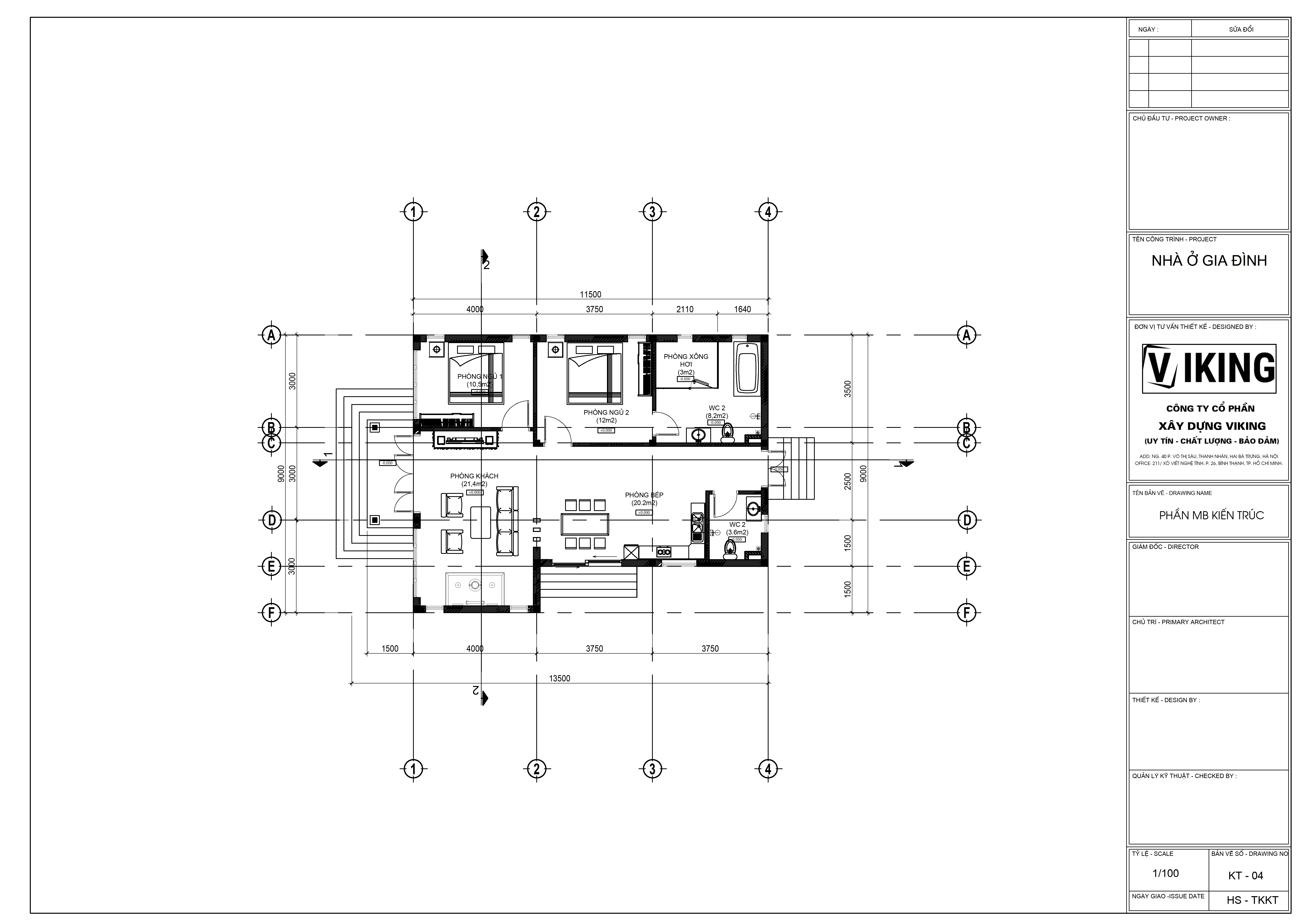 V363 | Bản vẽ thiết kế mẫu nhà vườn mái Nhật có sân rộng 1 tầng 2 phòng ngủ, kích thước 9x11.5m, bản in A3 đẹp, có phối cảnh 3D