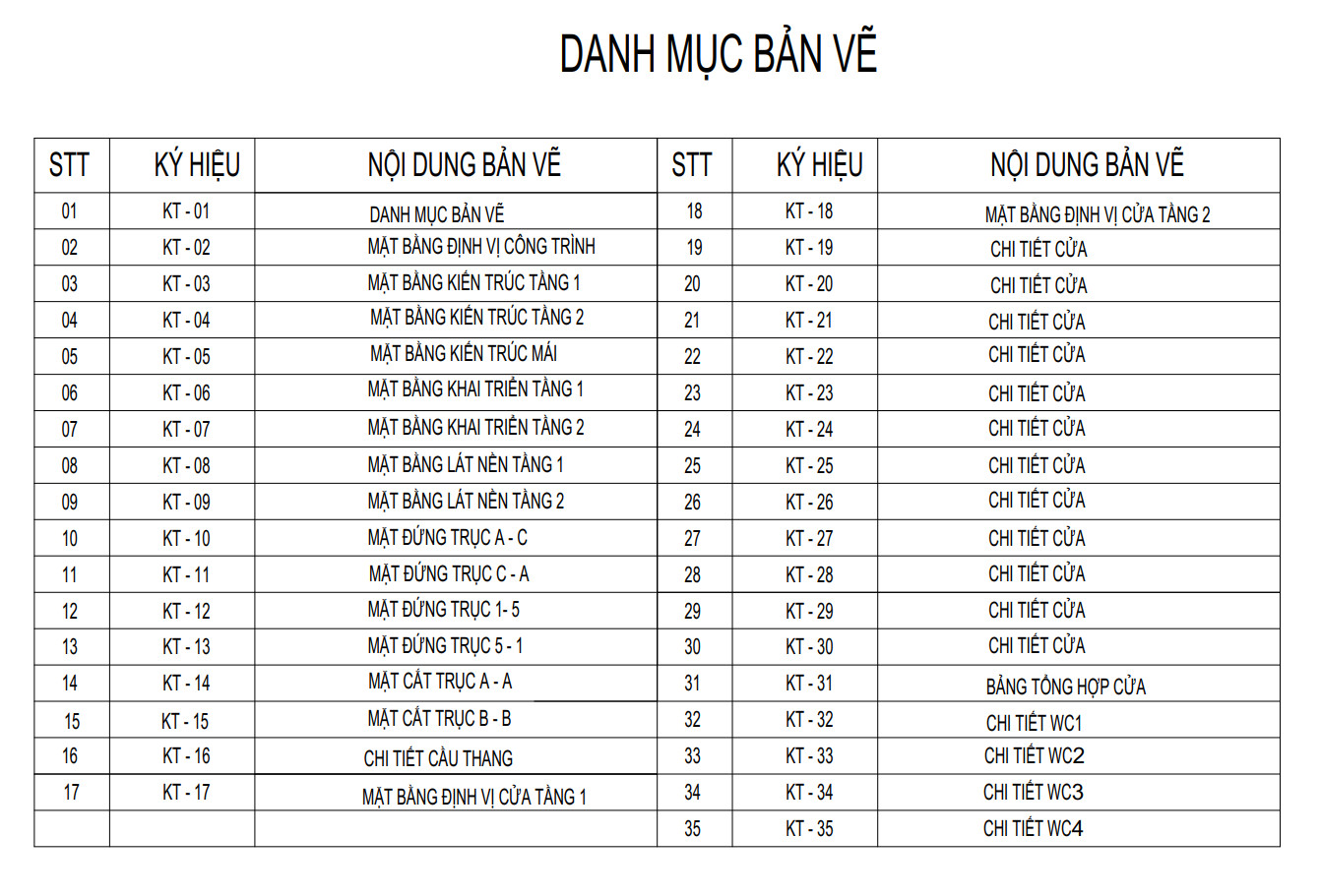 V699 | Bản vẽ thiết kế biệt thự phố hiện đại 2 tầng 4 phòng ngủ, kích thước 8x18m, bản in A3 đẹp, phối cảnh 3D
