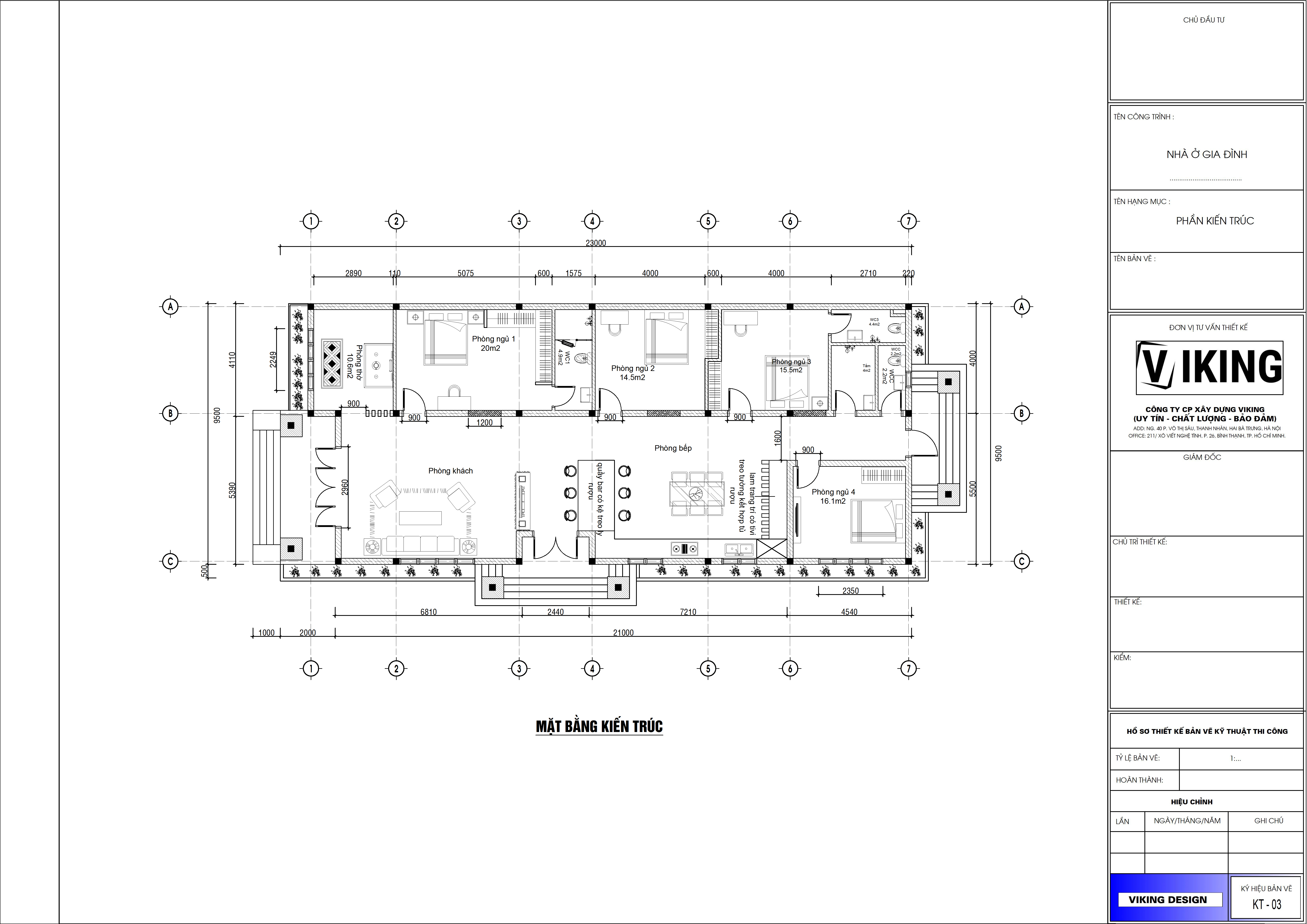 V469 | Bản vẽ thiết kế mẫu nhà mái Nhật tân cổ điển sang trọng, 1 tầng 4 phòng ngủ, kích thước 9.5x21m, in A3 đẹp, phối cảnh 3D