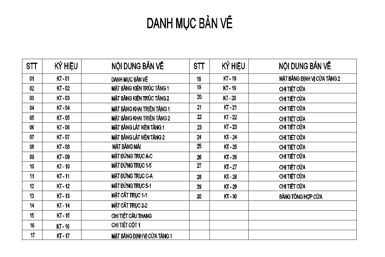 V923 | Bản vẽ kiến trúc mẫu thiết kế nhà mái Nhật 2 tầng 6 phòng ngủ kích thước 7,8x15,8m