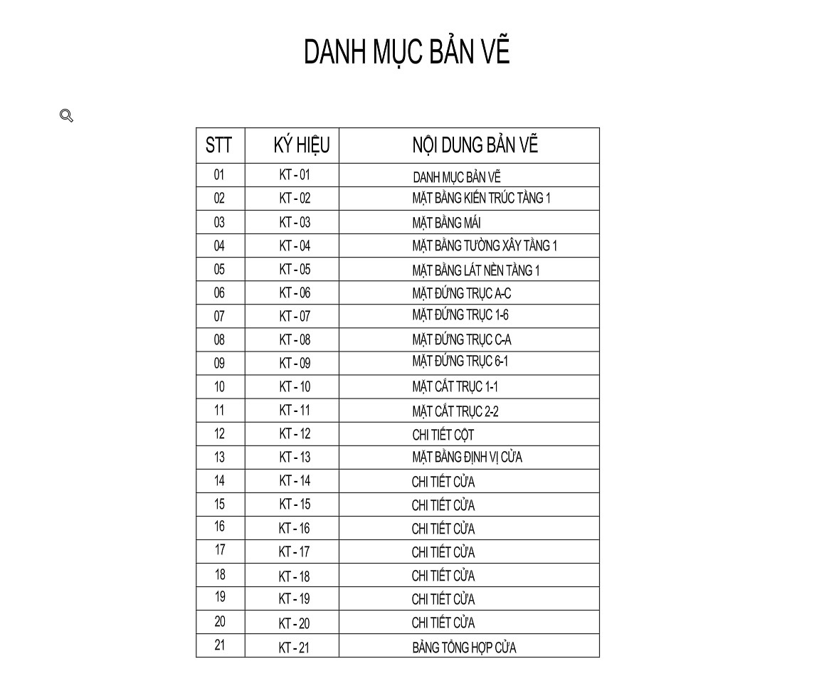 V779 | Bản vẽ thiết kế Kiến trúc, Kết cấu mẫu nhà mái Nhật 1 tầng, 2 phòng ngủ, kích thước 8x15m, bản in A3 đẹp, phối cảnh 3D