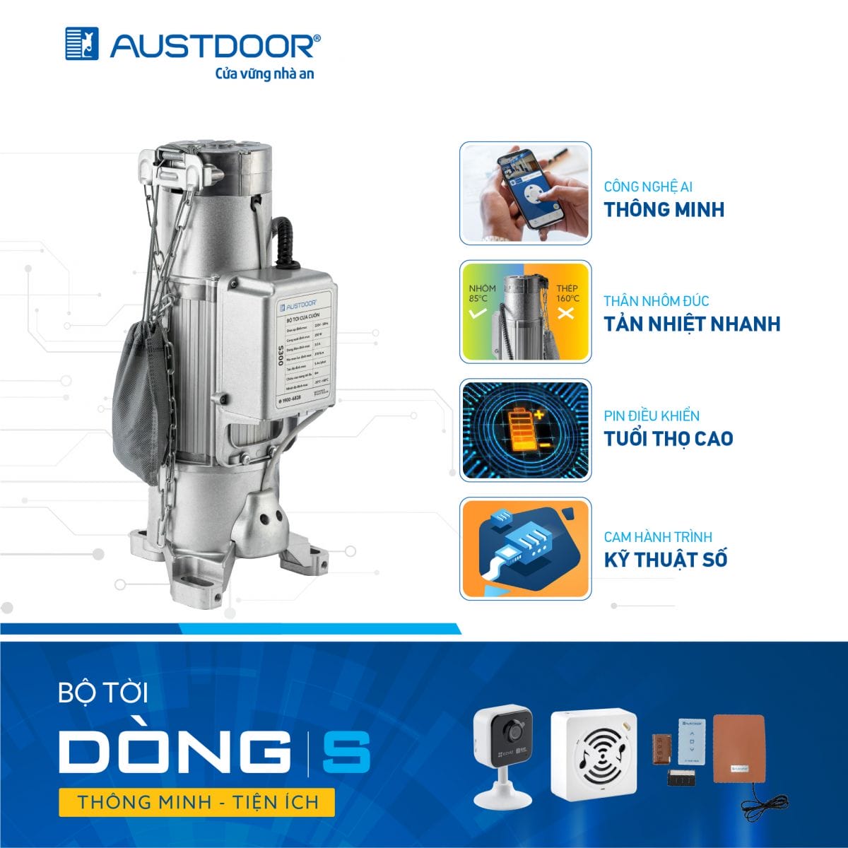 Bảng Giá Cửa Cuốn Austdoor 2025 - Bán lẻ, rẻ như bán buôn !