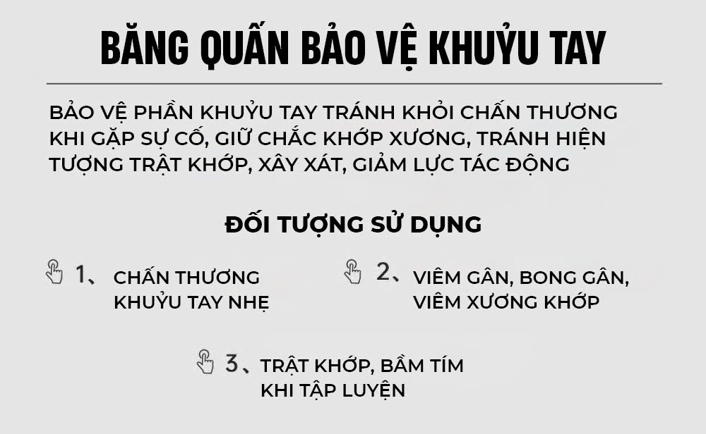 Bó khuỷ tay xỏ