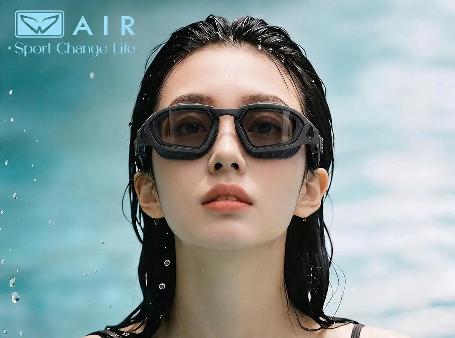 Kính Bơi A9 chống nước 100% + chống sương mờ