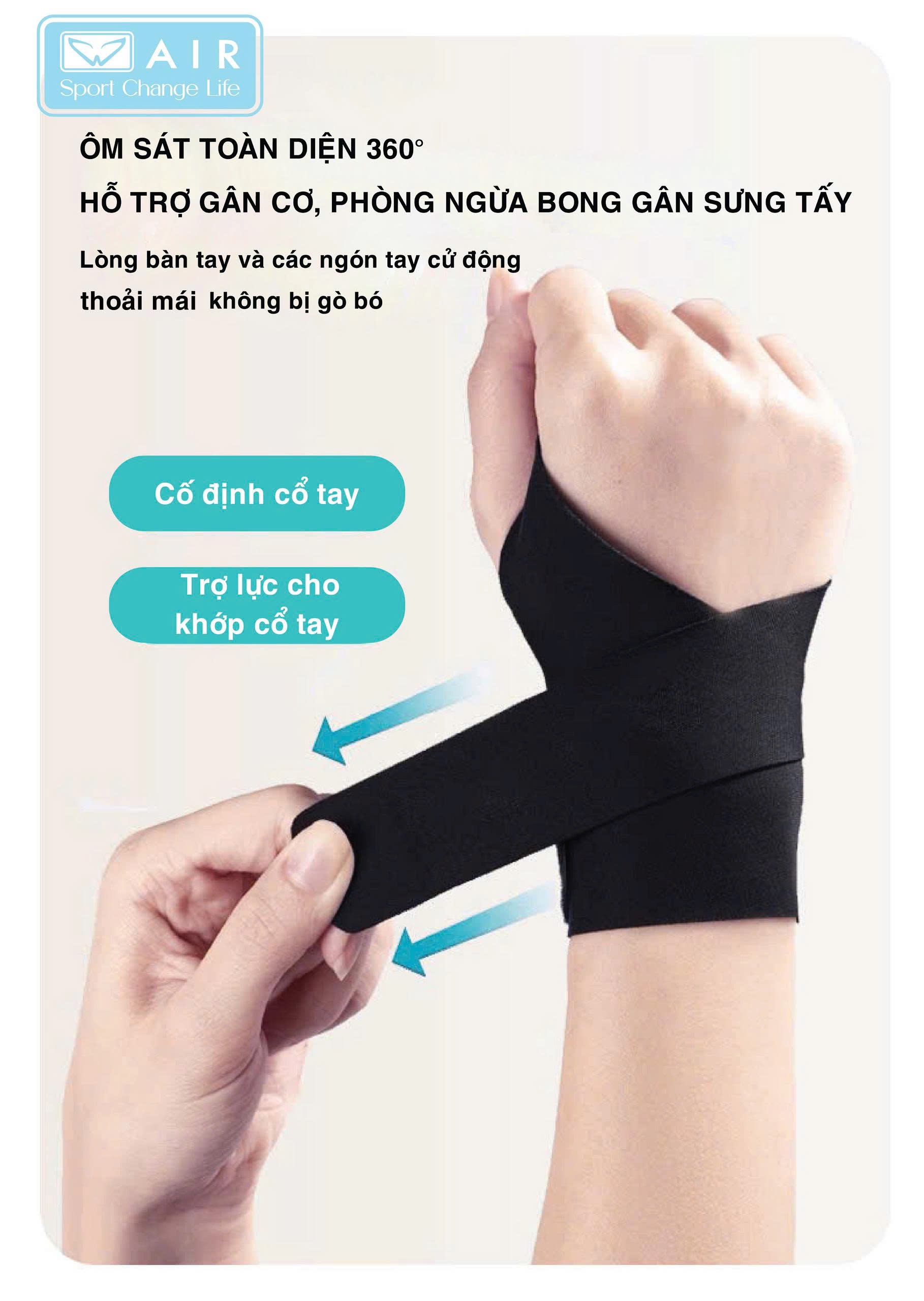 Đai quấn cổ tay - DCT50