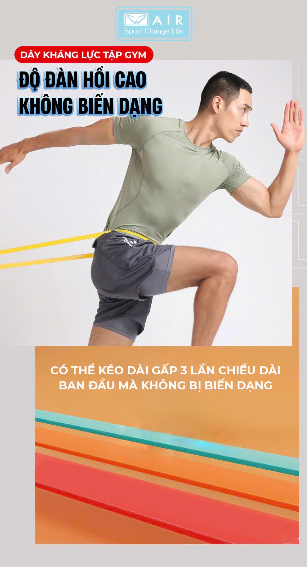 Dây Kháng Lực dài 2080