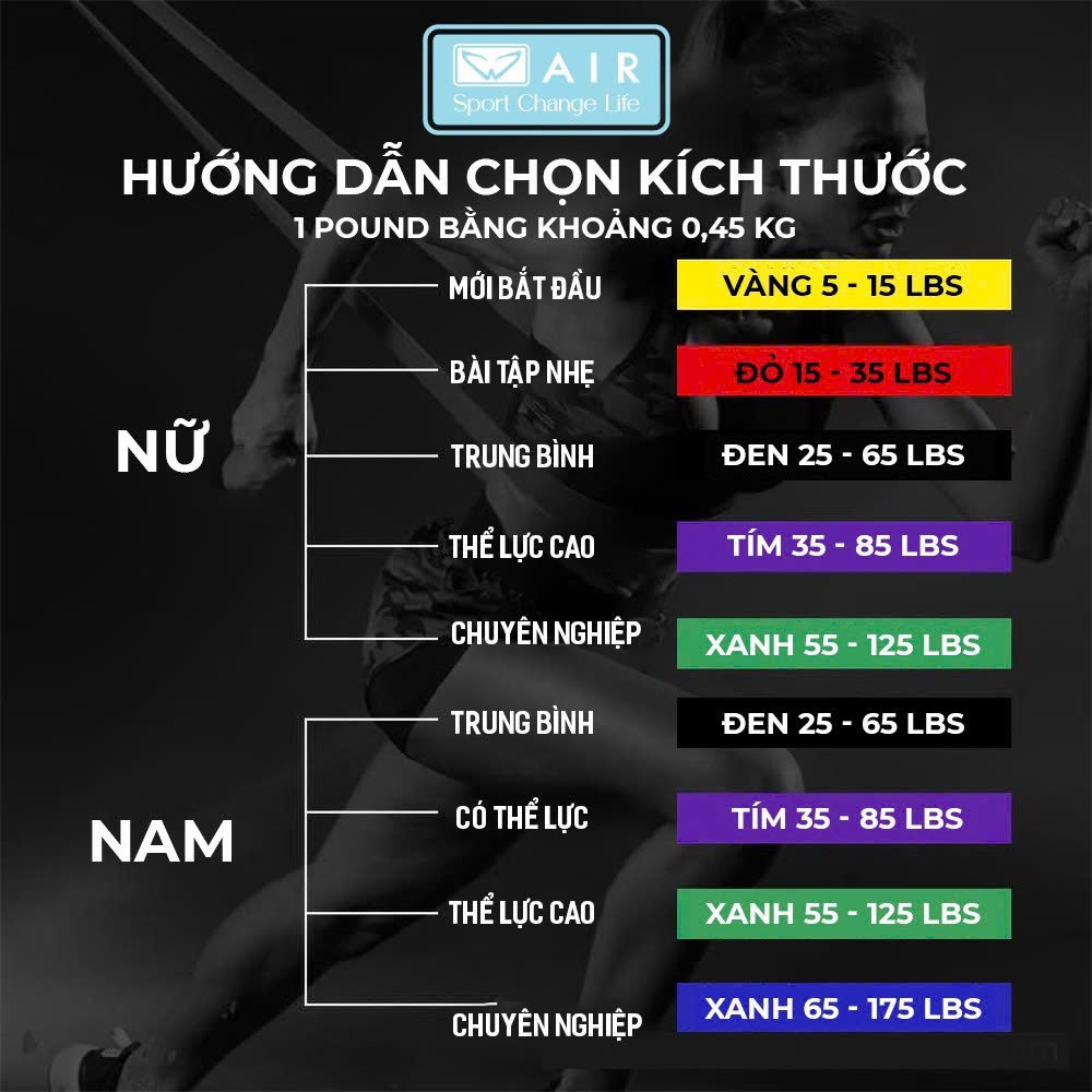 Dây Kháng Lực dài 2080