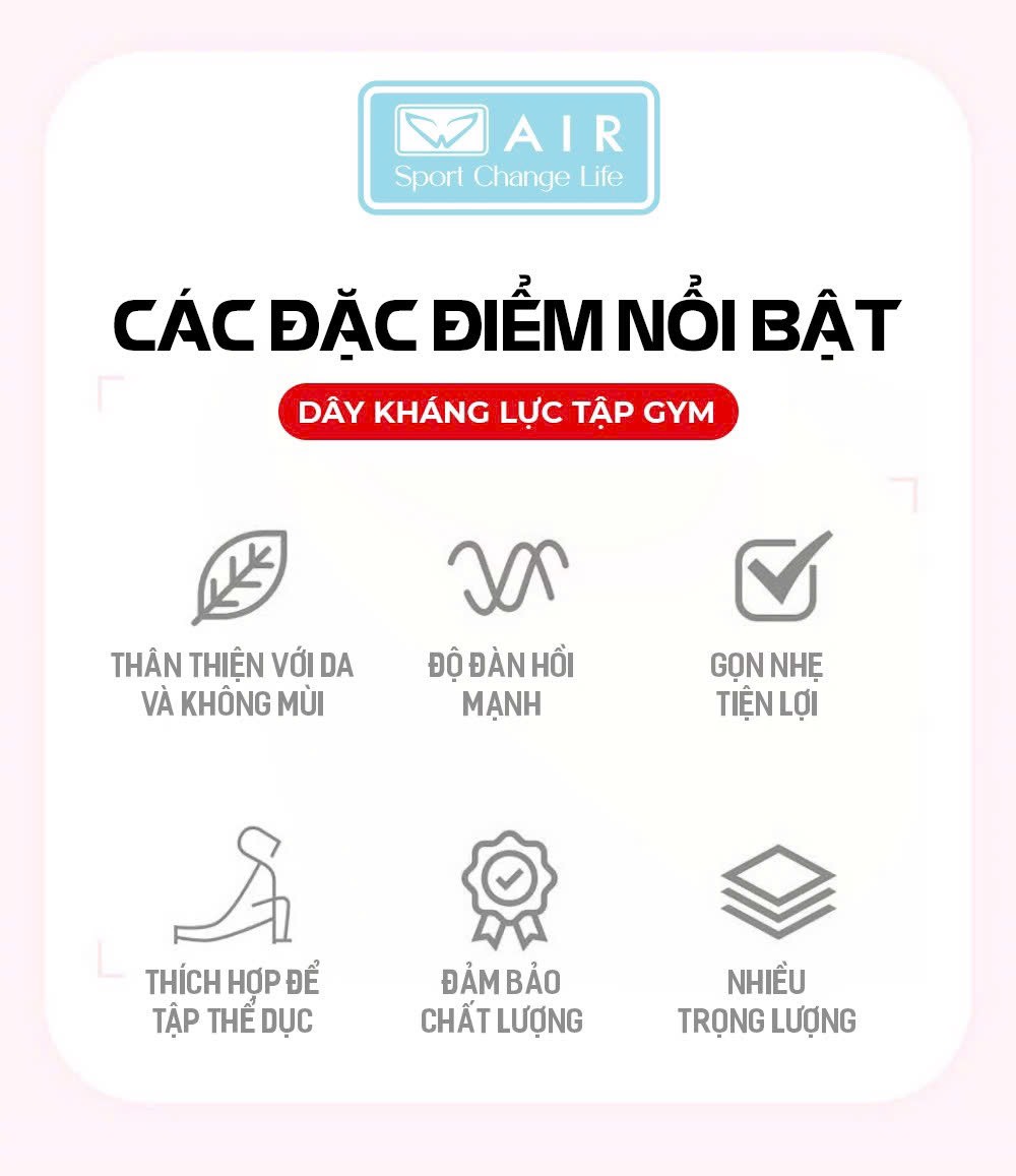 Dây Kháng Lực dài 2080