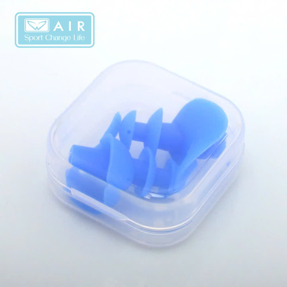 Bịt tai chống nước màu xanh