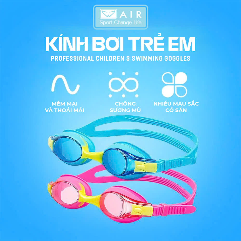 Kính Bơi Trẻ Em AIR1906 chống nước, chống sương mờ