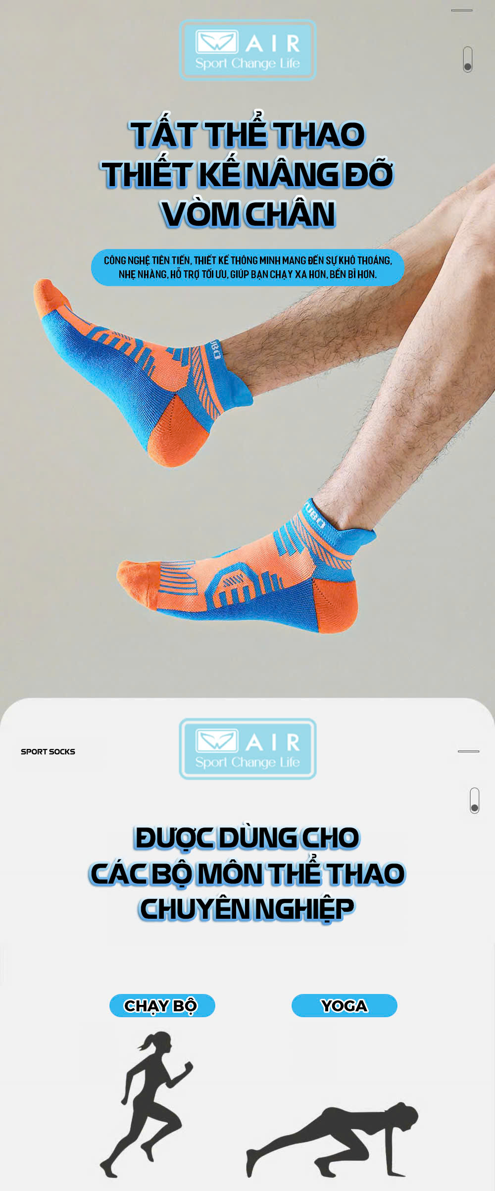 Tất thể thao thấp cổ dày dặn TCX01