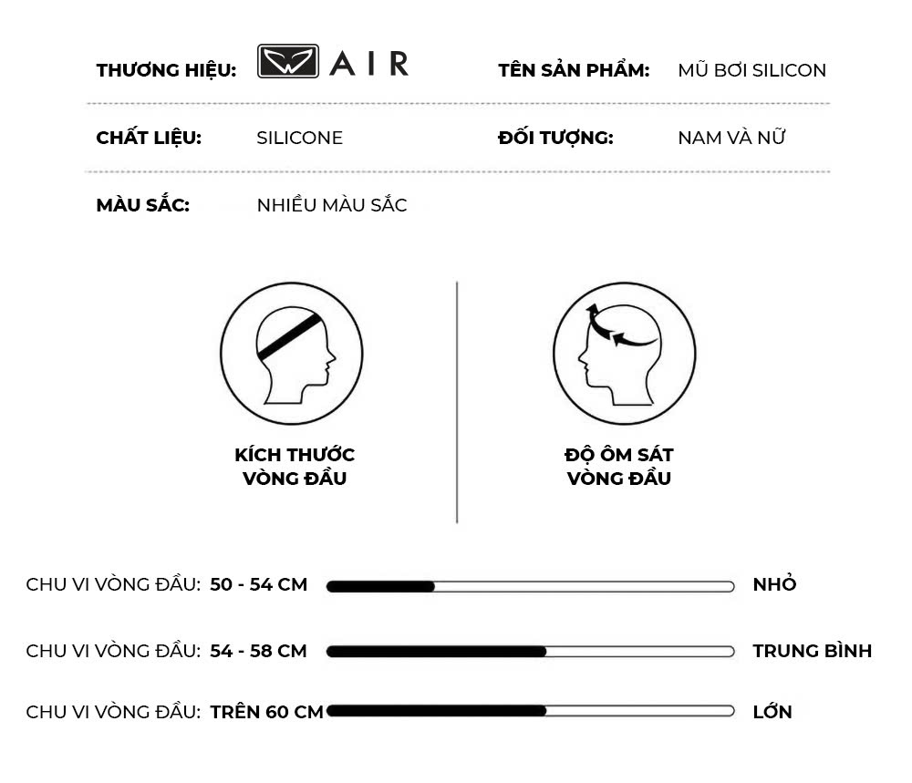 Mũ Bơi trùm tai