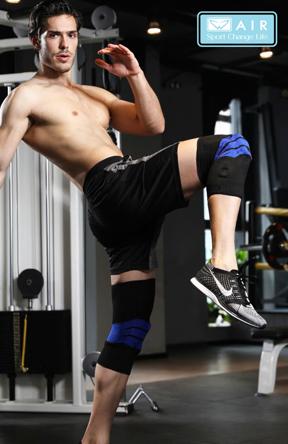 Bó gối xỏ silicone cường lực