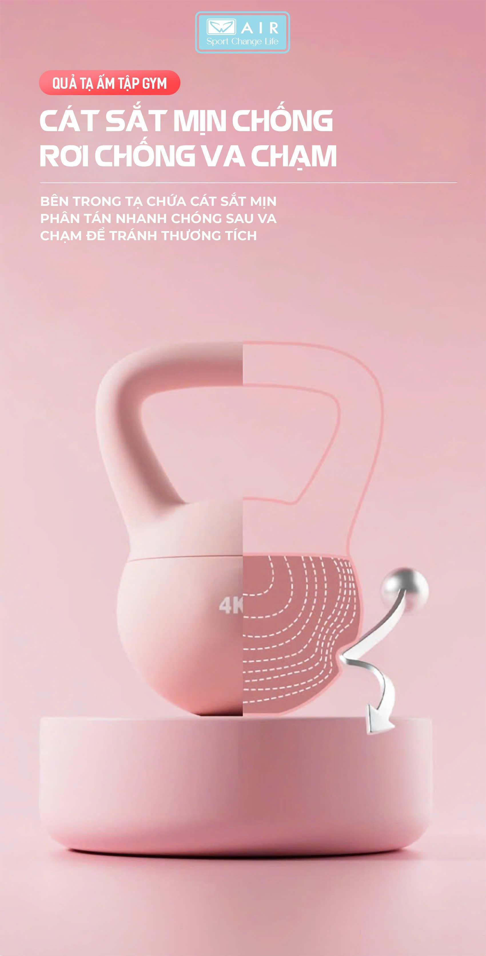 Tạ ấm silicone mềm