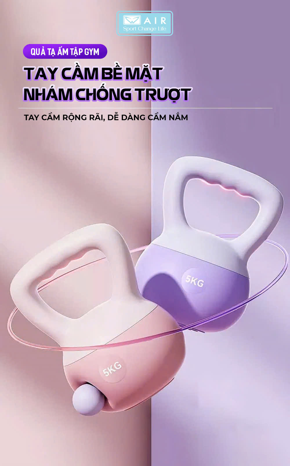 Tạ ấm silicone mềm