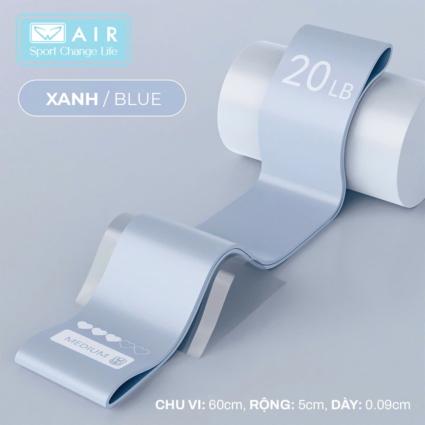 Dây kháng lực đùi mini band AIR SPORT