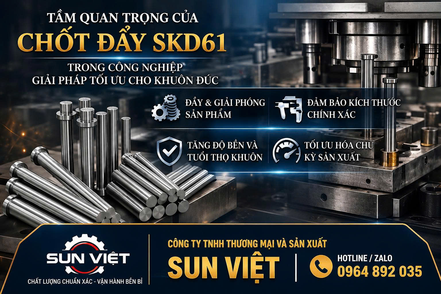 Mua chốt đẩy khuôn sẵn hàng khu vực Hà Nội,giao hàng toàn quốc