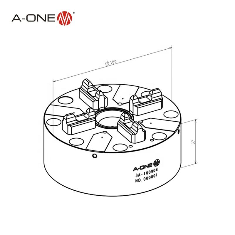 Đầu kẹp tự động 100 A-ONE 3A-100904 | Rapid-action chuck100 automatic