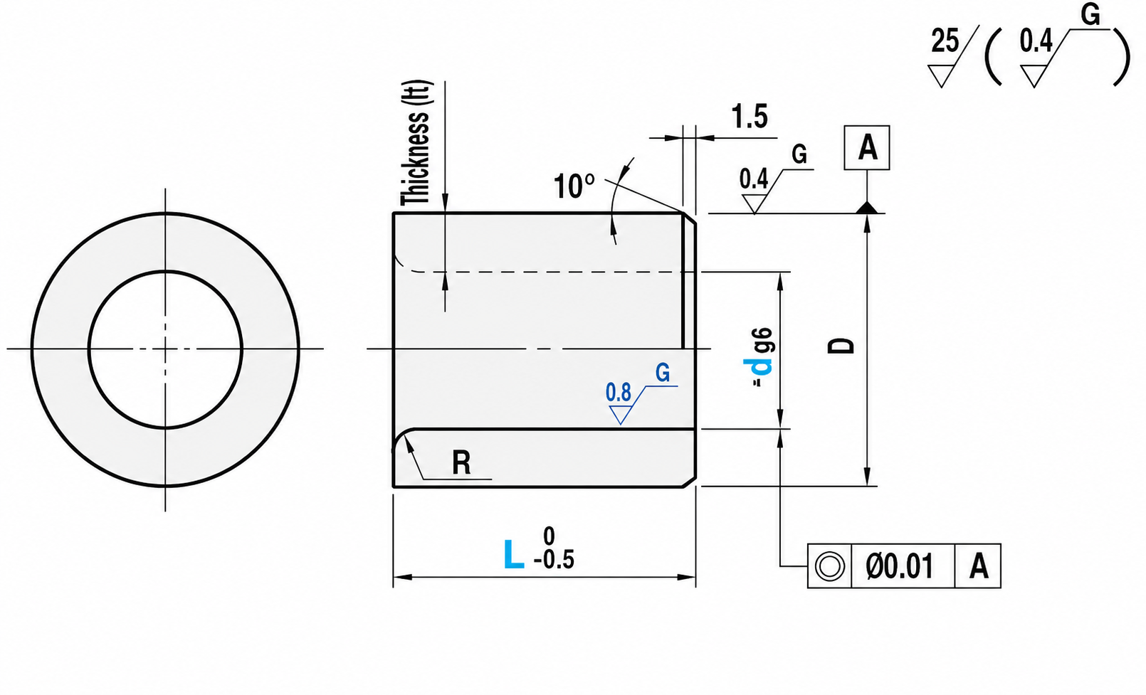 Bạc dẫn hướng JBAM3