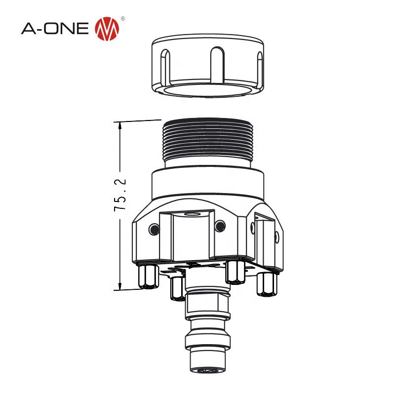 Đầu kẹp Collet Holder 50 A-ONE 3A-300022 | Collet chuck holder
