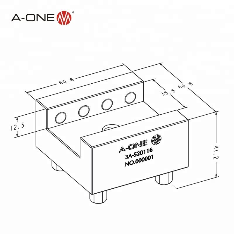 Gá điện cực thép A-ONE 3A-520116 (Bộ 12 cái) | Steel holder