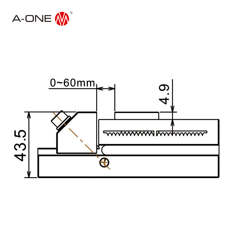 Ê tô nhỏ chính xác A-ONE 3A-110075