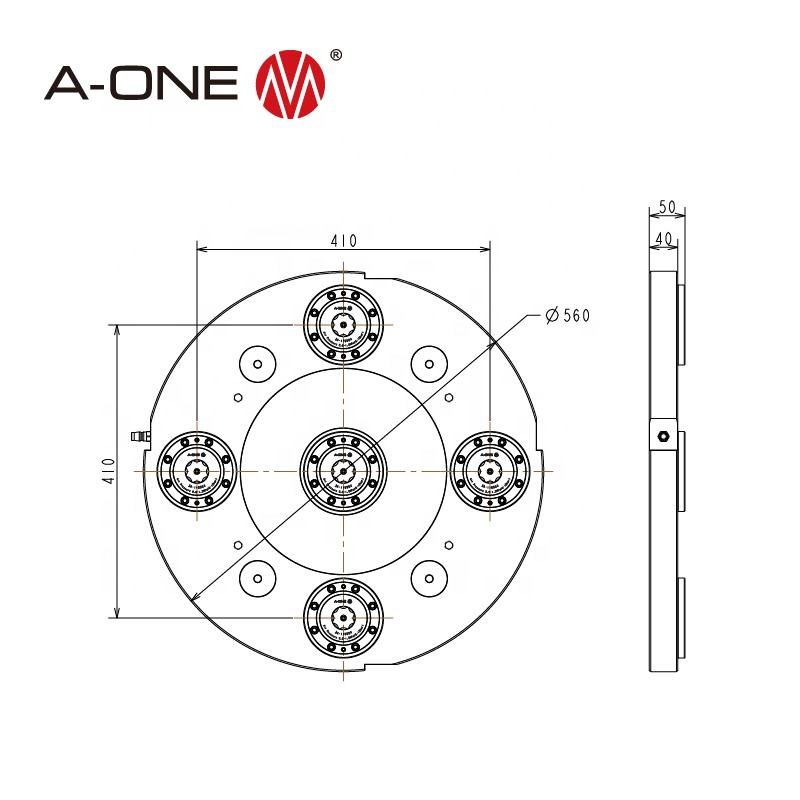 Đầu kẹp Zero-Point 5 khớp A-ONE 3A-10000887