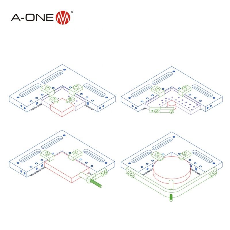 Bộ gá định vị vuông cho máy EDM 3A-210013