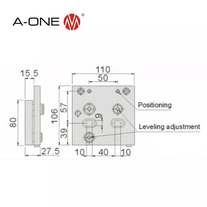 Ê tô chính xác EDM A-ONE 3A-200152 | Stainless Precision Vise For EDM