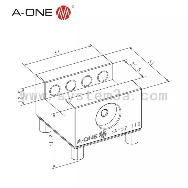 Holder điện cực thép A-ONE 3A-521110 | Steel holder