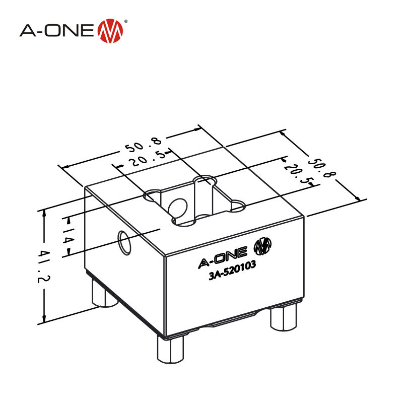 Gá điện cực thép A-ONE 3A-520103 (Bộ 12 cái) | Steel holder