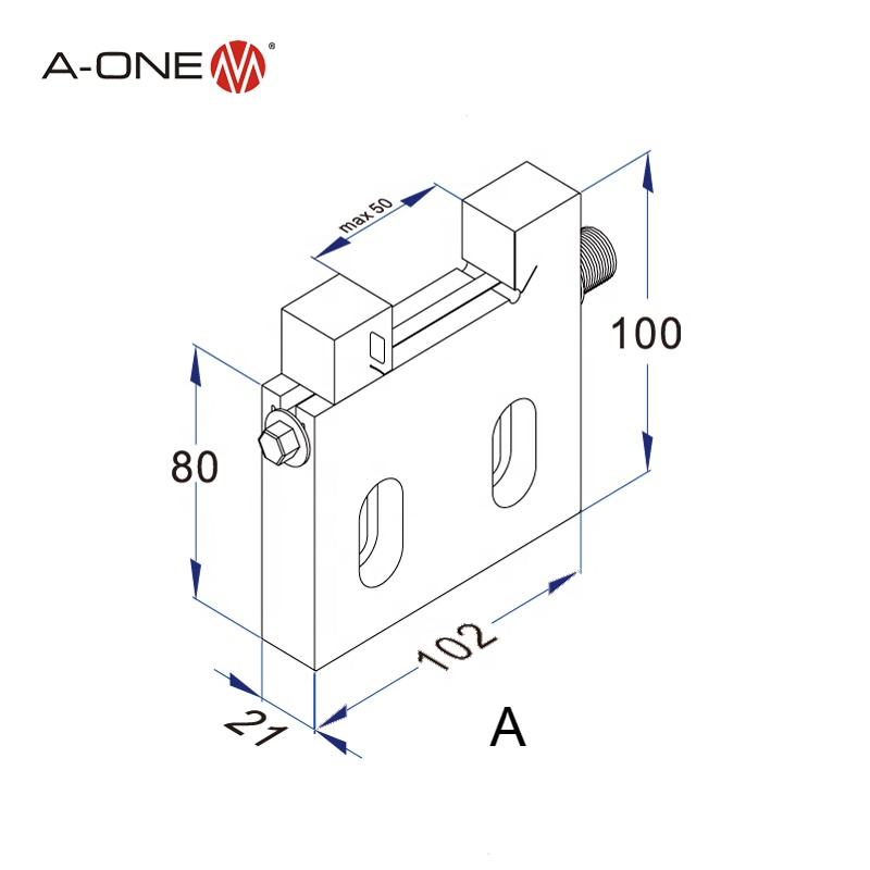 Kẹp dây cáp kéo tay (ê tô kẹp dây) 3A-210006