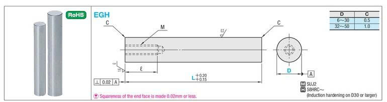 Trục dẫn hướng EGH35