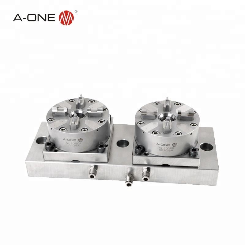 Đầu kẹp khí nén đôi A-ONE 3A-100923 | Auto chuck- double