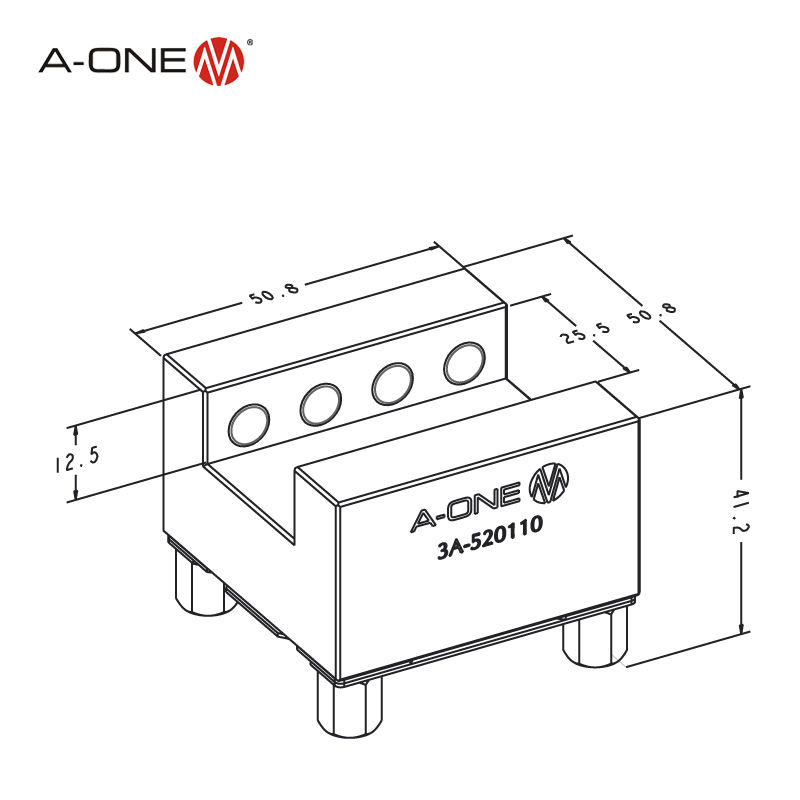 Gá điện cực thép A-ONE 3A-520110 (Bộ 12 cái) | Steel holder