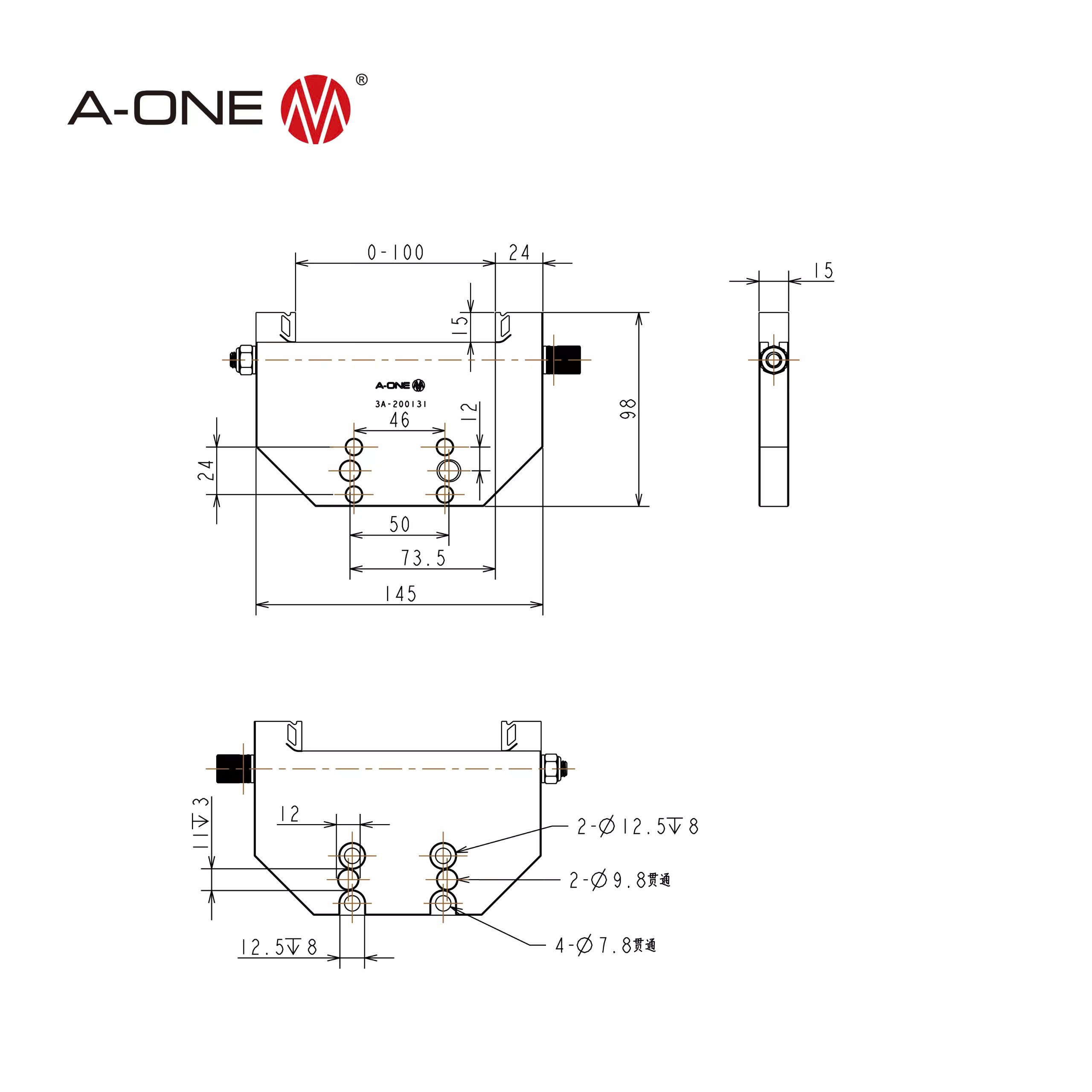 Ê-tô kẹp 3 mặt đa năng cho CNC/EDM – Super Vise A-one 3A-200131