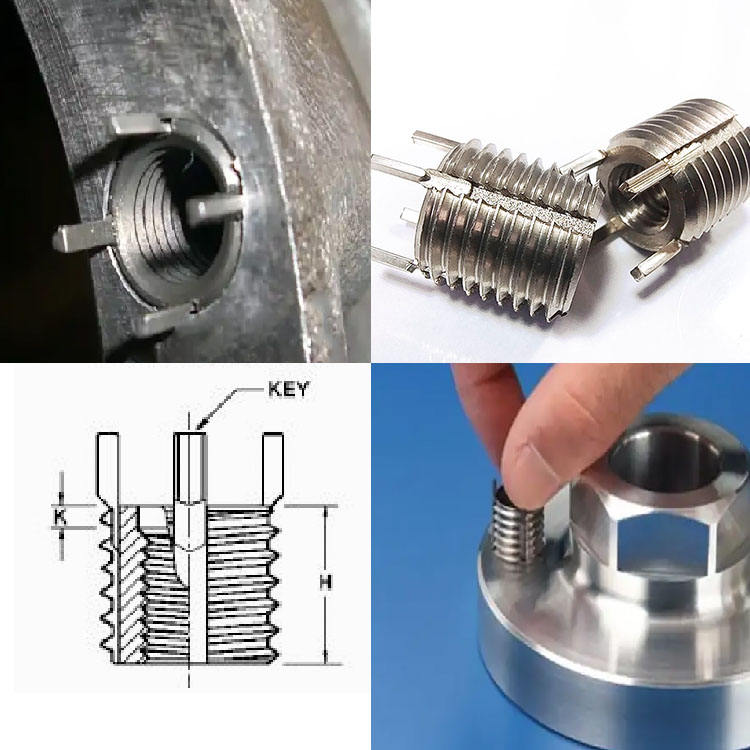 Ren khóa chốt M8x1.25-L12-M12x1.25