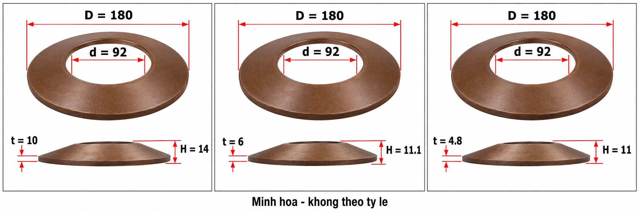 Lò xo đĩa D180