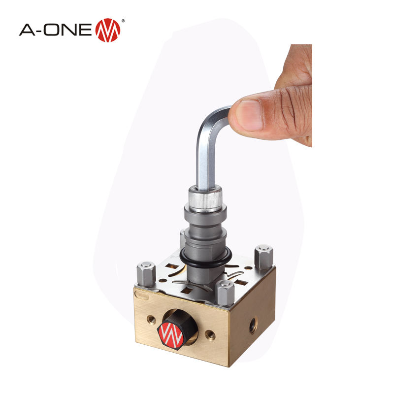 Chốt gá EDM thủ công có lỗ xả 3A-400005 | Chucking spigot F/M production