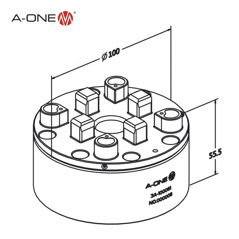 Mâm cặp tự động R A-one 3A-100061
