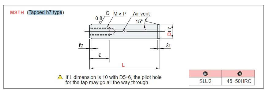Chốt Định Vị MSTH10