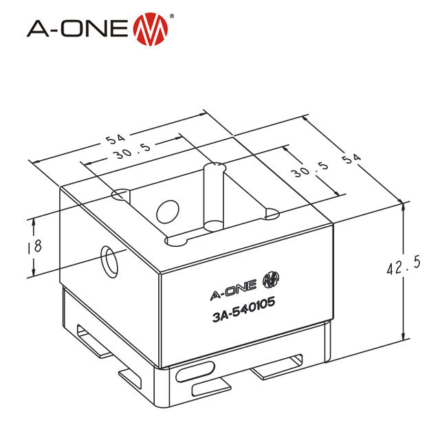 Prisround 3A-540105 (Steel holder 3A-530105)