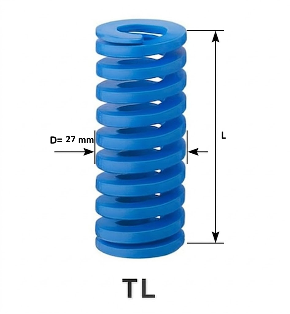 Lò xo xanh dương TL27