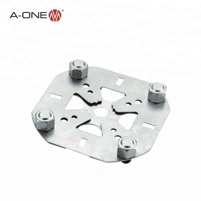 Plate định tâm Inox 90×90 M8 A-ONE 3A-400002 | Centering plate 90 M8