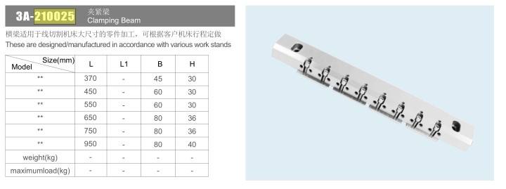 Cầu gá cắt dây EDM A-one 3A-210025