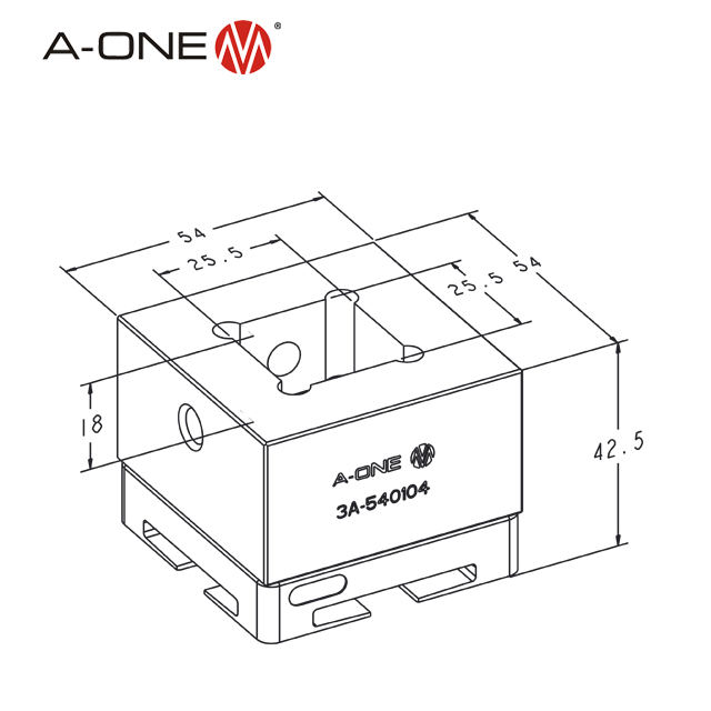 Prisround 3A-540104 (Steel holder 3A-530104)